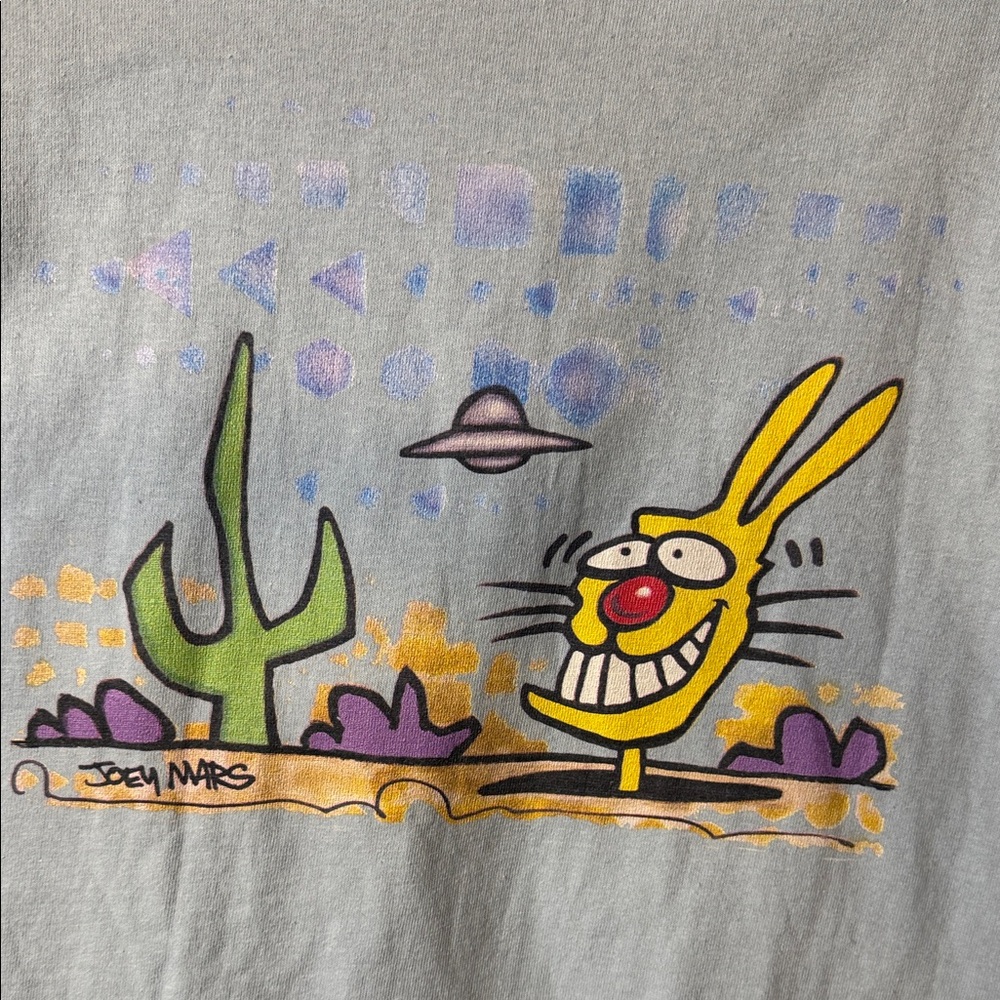 Joey Mars Desert Encounters Art Tee - EUC - Rare Grail - Picture 3 of 5
